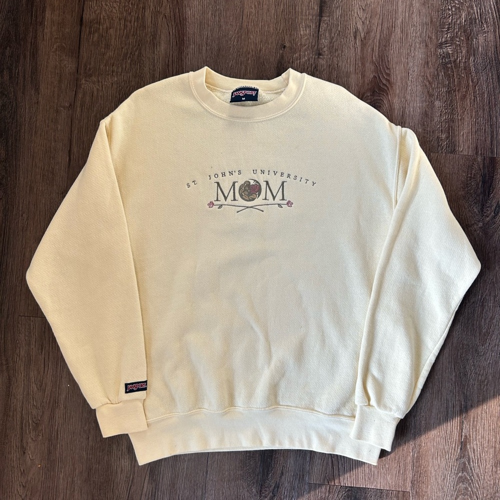 St.John’s Mom Yellow Sweatshirt